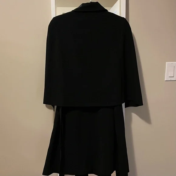 NWOT Ellassay Cape Dress / Trench Coat - Picture 3 of 13